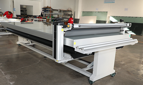 flatbed sign applicator